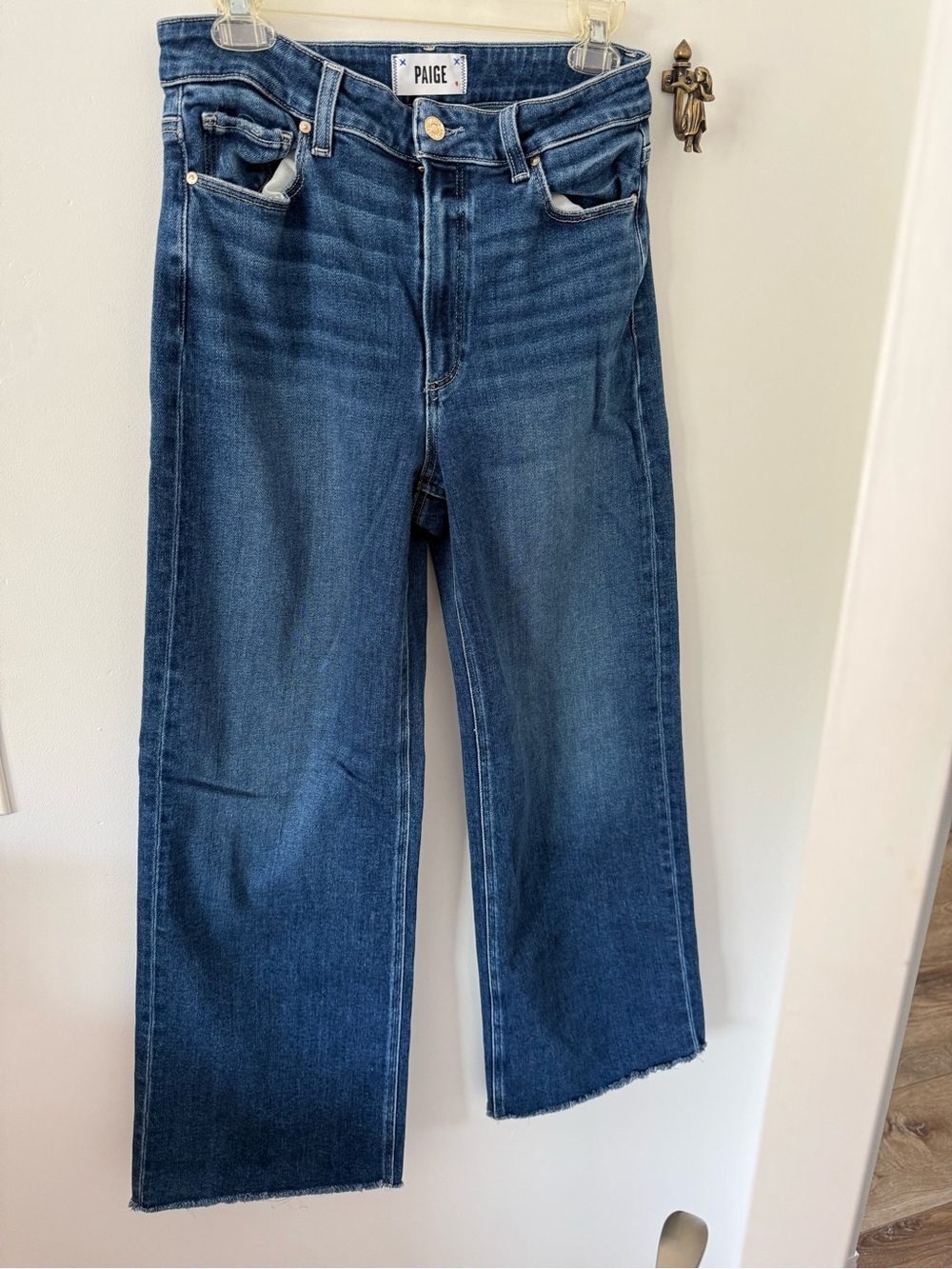 PAIGE Indigo Wide Leg Jeans